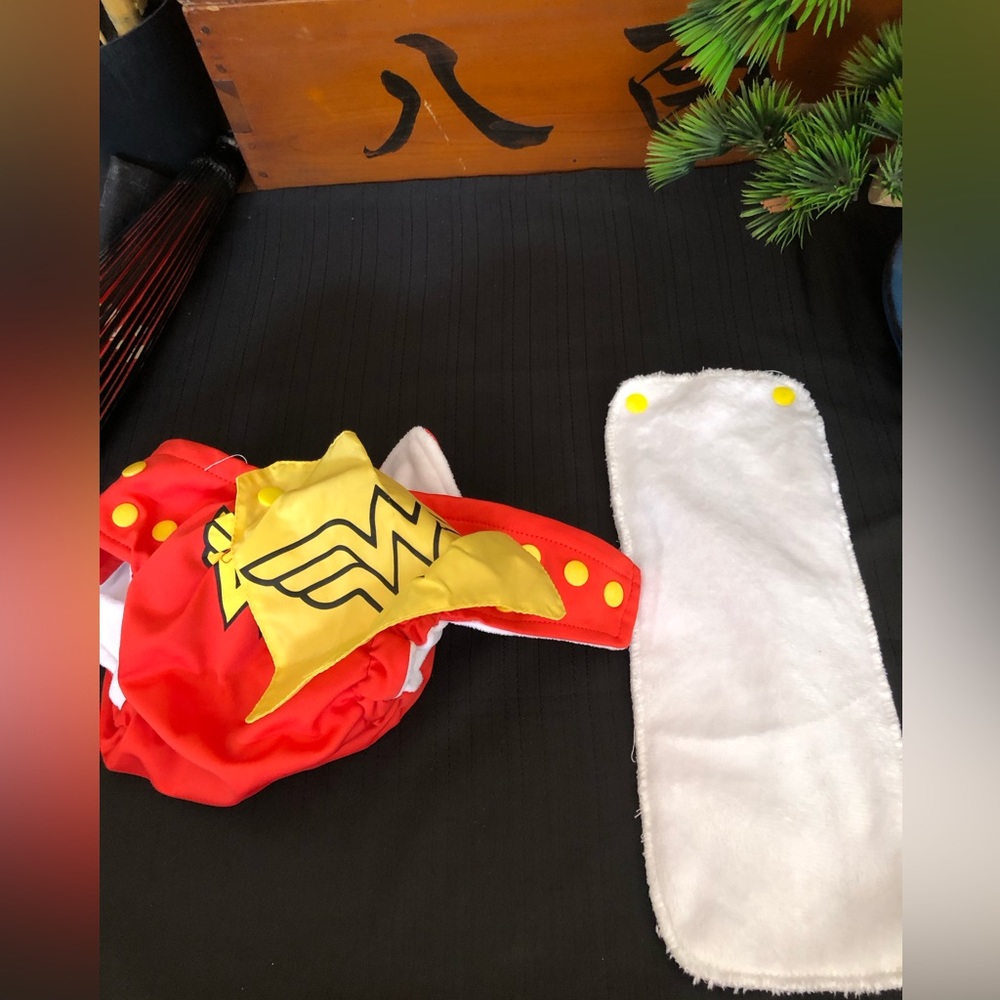 Wonder Women Reusable Adjustable Diaper